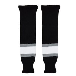 MonkeySports Los Angeles Kings Team Color Knit Hockey Socks